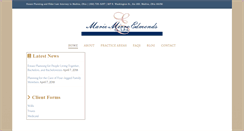 Desktop Screenshot of marieedmonds.com